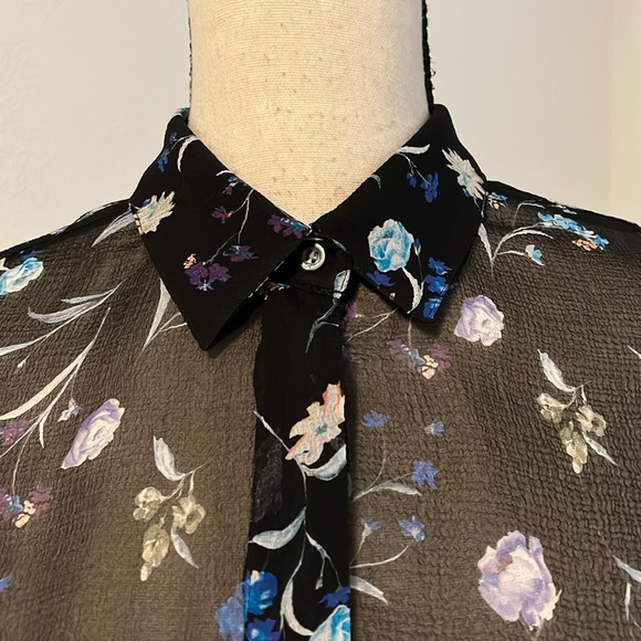 3.1 Phillip Lin Sheer Silk Blouse - Picture 3 of 16